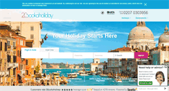 Desktop Screenshot of 2bookaholiday.com